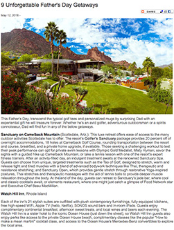 LuxuryTravelMagazine.com: May 2016