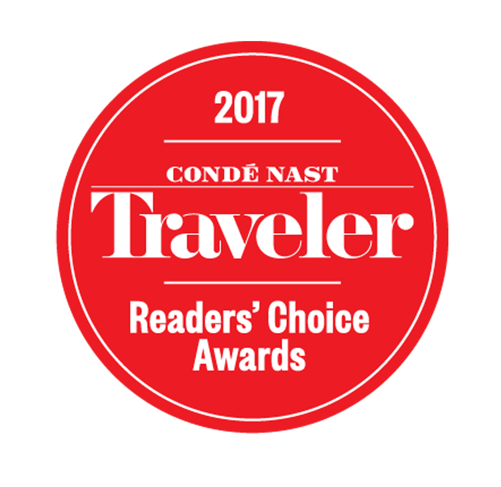 Condé Nast Traveler Readers’ Choice Awards 2017